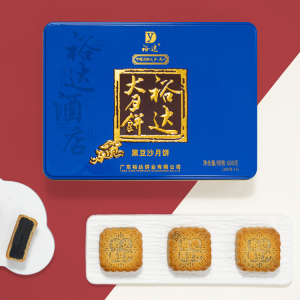 黑豆沙月饼600g